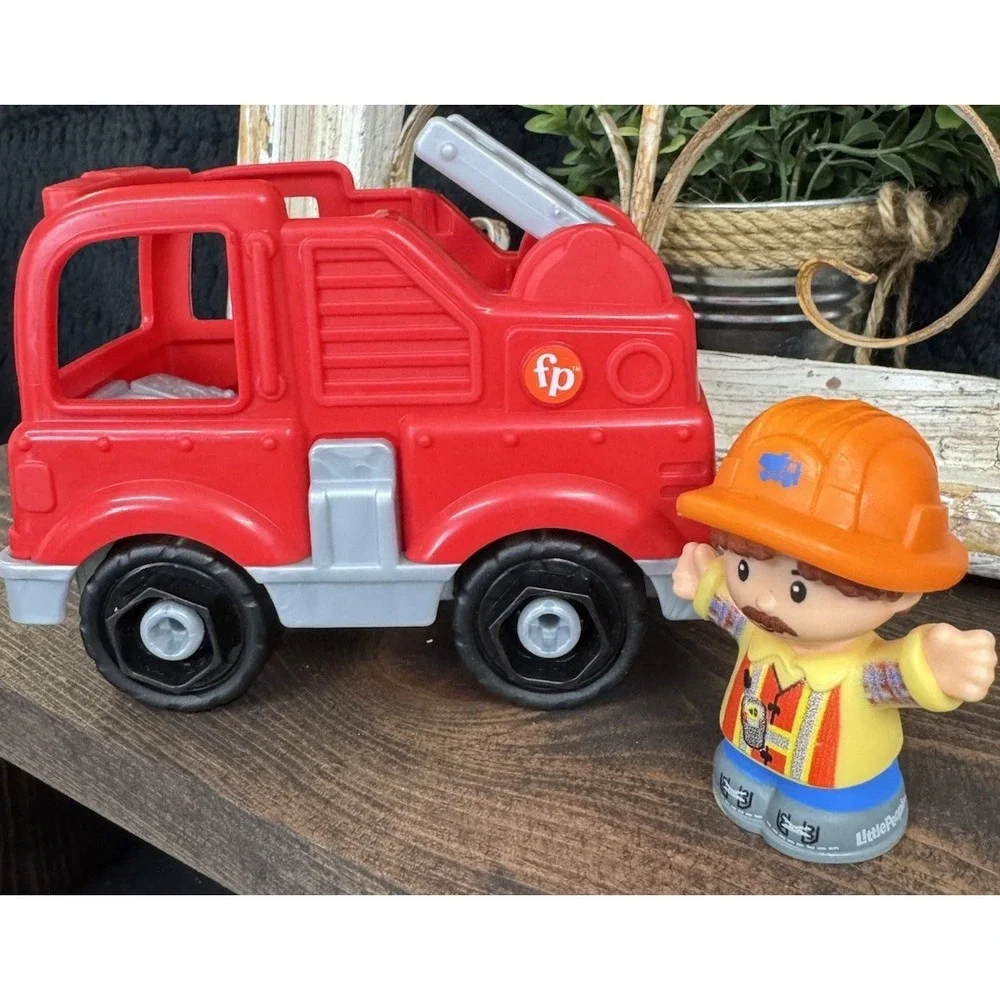 Fisher Price Little People Fire Truck Set